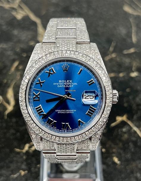 rolex iced price|iced out rolex for sale.